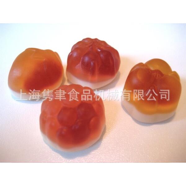 半自动蜜桃味营养糖果设备供销含钙保健软糖机级保健软糖机