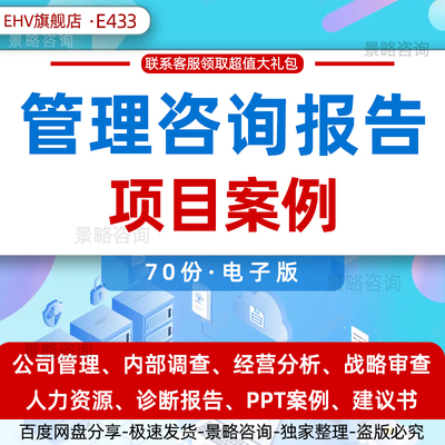 公司管理诊断报告集团报告项目