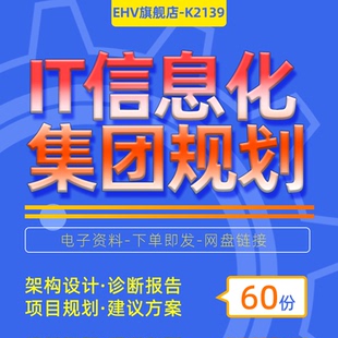 企业集团项目管理IT信息化战略规划建设PPT方案设计诊断治理报告公司信息化系统业务需求书应用架构设计方案