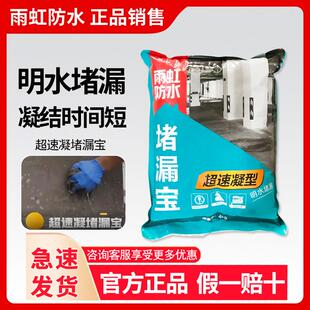 雨虹堵漏宝堵漏王水不漏塑钢泥外墙补漏王防水材料东方雨虹超速凝