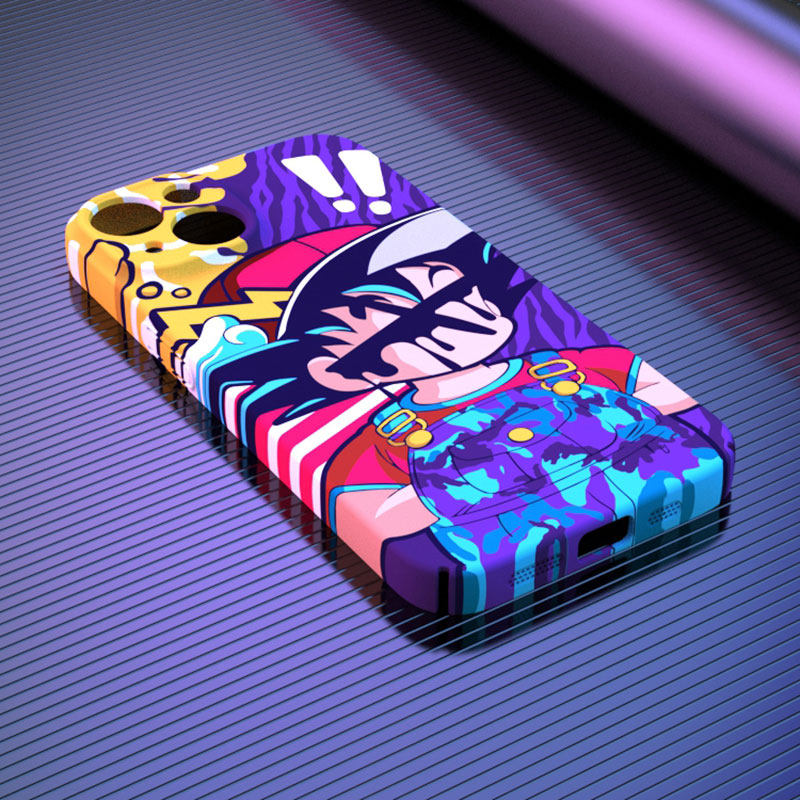 奔斯特【magsafe磁吸】卡通菲林手机壳适用iPhone14promax男女13苹果11动漫xr硬壳12mini菲林8 se2保护套16