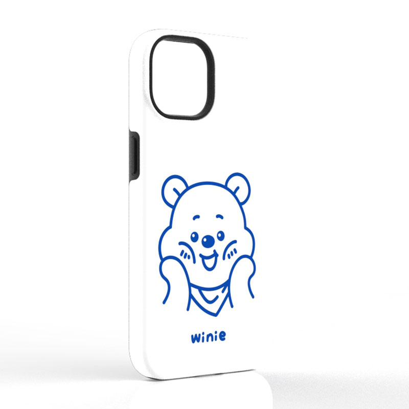 磁吸卡通iphone菲林二合一手机壳