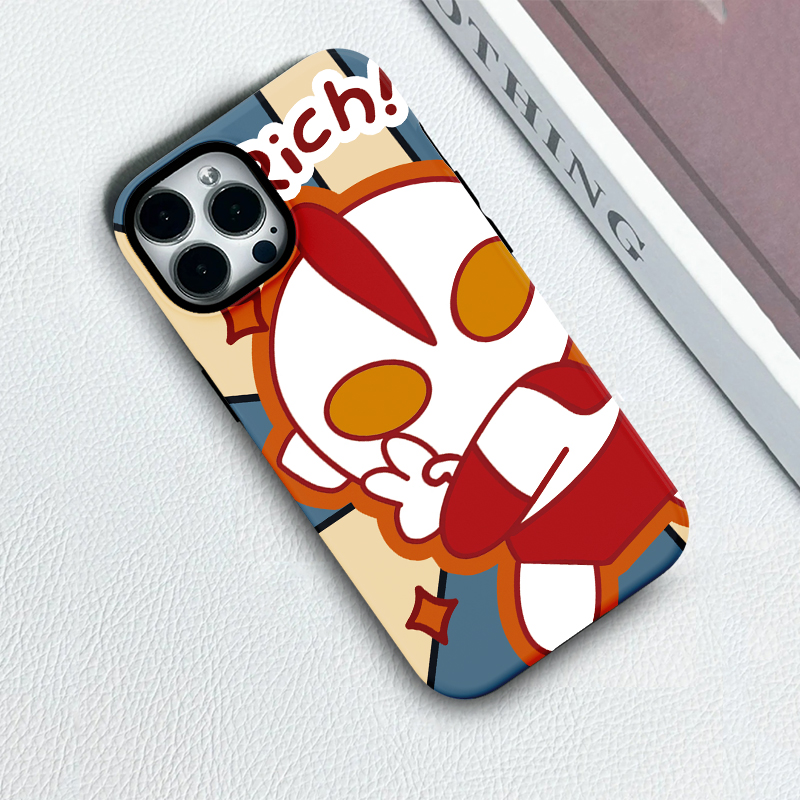 卡通超人菲林二合一磁吸手机壳