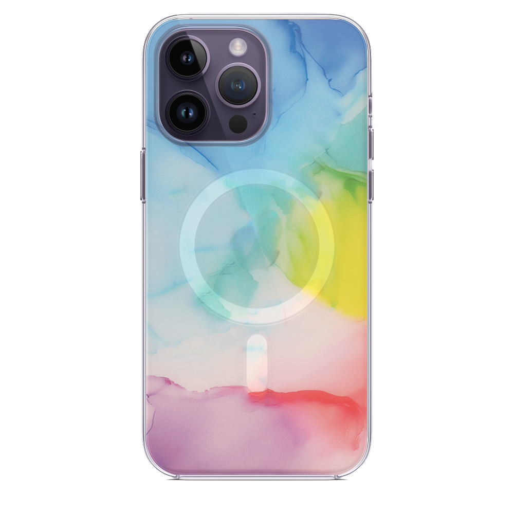 适用于iPhone14手机壳水墨纹理