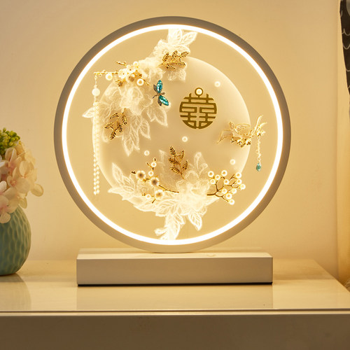 结婚台灯床头灯婚房长明灯送新人