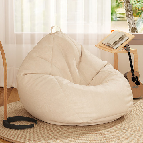 豆袋懒人沙发可躺可睡休闲阳台大人家用躺椅小卧室单人宿舍飘窗