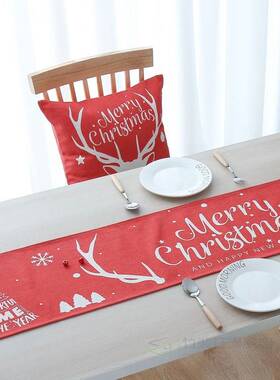 New Year ins table runner Christmas Decoration Table Runners