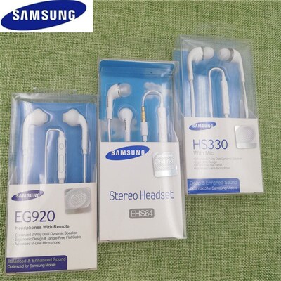 Original Samsung EG920 EHS64 HS330 Earphone 3.5MM Diameter