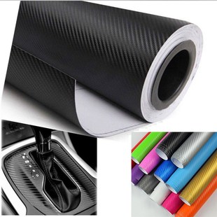 1pc 3D Carbon Fiber Matte Vinyl Film Car Sheet Wrap Roll St