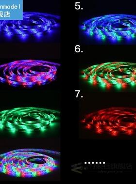 3528 USB LED Strip Light 5V Color Changing String Tape Ribbo