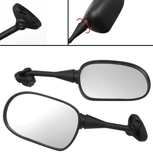 Black Motorcycle Rear View Mirror side mirrors For VFR800 HO