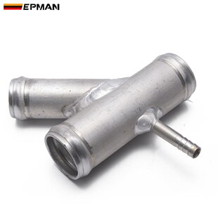 EPMAN Aluminium Coolant Hose Connector Y Hose Pipe Flange H