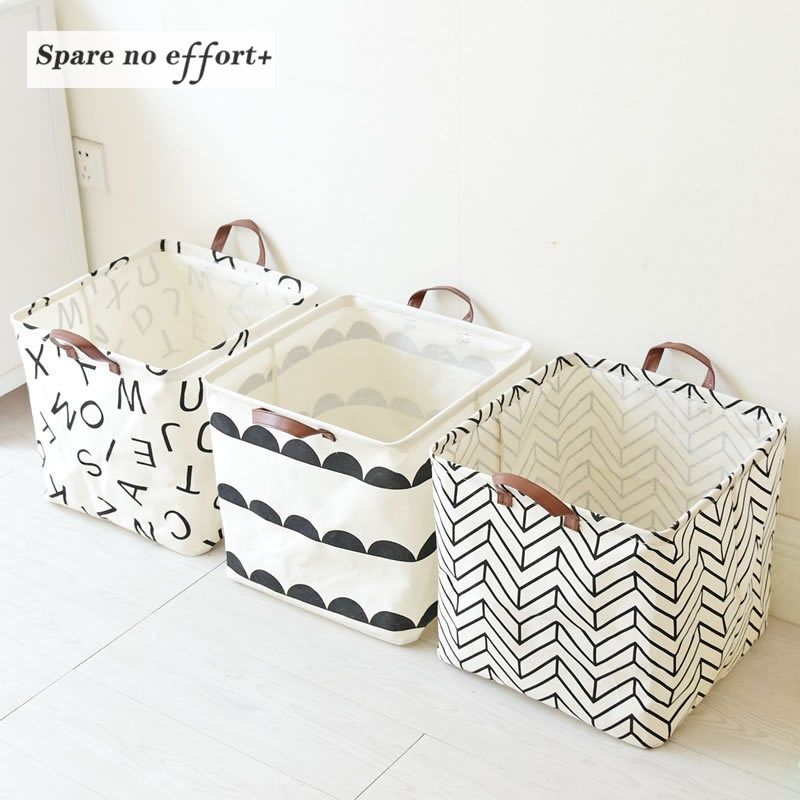 foldable laundry basket baby toys basket fabirc basket for
