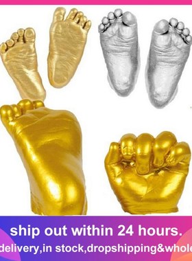 3D Baby Hand Print Foot Baby Casting Keepsake Kit Handprint