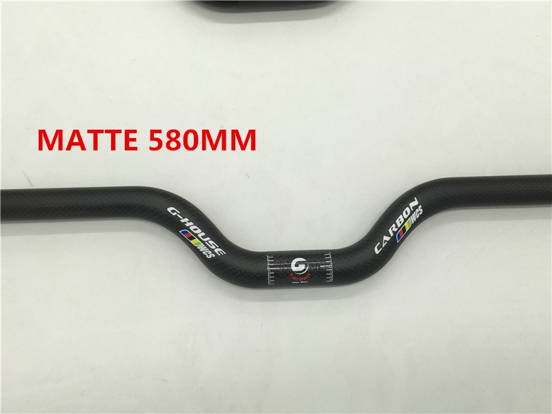 Carbon Fiber Total MTB Handlebar Bicycle Handle 25.4mm Carbo
