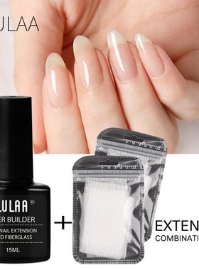 20/10Pcs Nail Care Fiberglass Silk Nails Wrap ers nail Exten