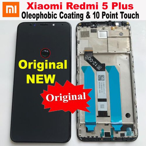 Original Best  Redmi 5 Plus IPS LCD Display 10 Point Touch S