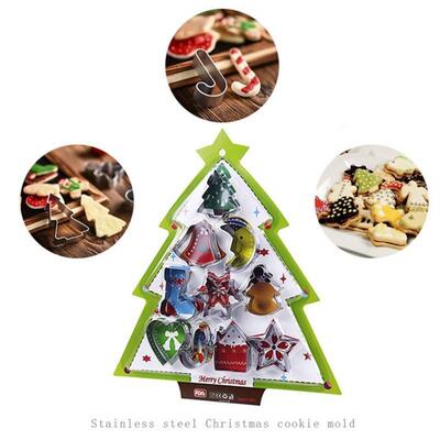 Cookie Tools Christmas Cookie Cutters 10pcs Fondant Cookie M