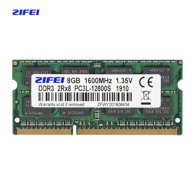 DDR3L 8GB 4GB 1600 1333 MHZ 1.35V Laptop sdram so dimm Memor