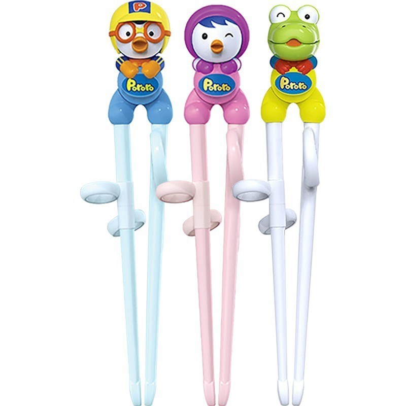 One pair Child chinese training Chopsticks Baby Dinner Study