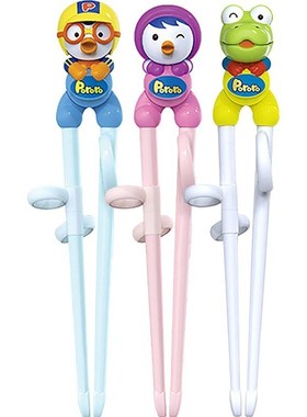 One pair Child chinese training Chopsticks Baby Dinner Study