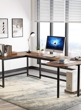 Tribesigns  Shaped Desk, Large L-Shaped Desk Corner Computer