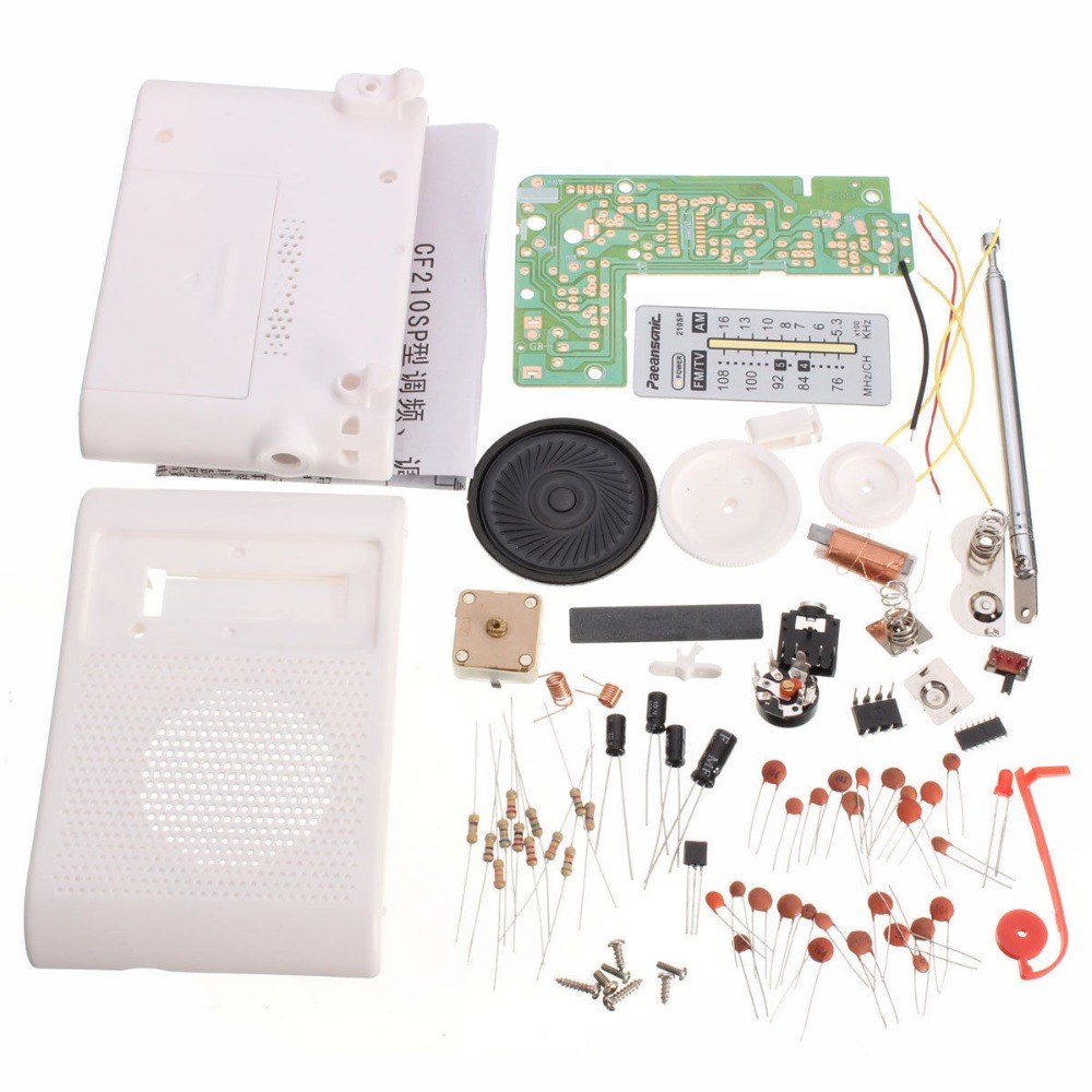 AM FM Radio Kit Parts CF210SP Suite For Ham Electronic Lover