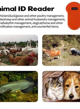 LF 134.2KHz Pocket Reader Handheld Animal Chip Reader Scanne