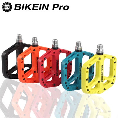 MTB Bike Pedal Mountain Bicycle Pedals BMX Platform Nylon An
