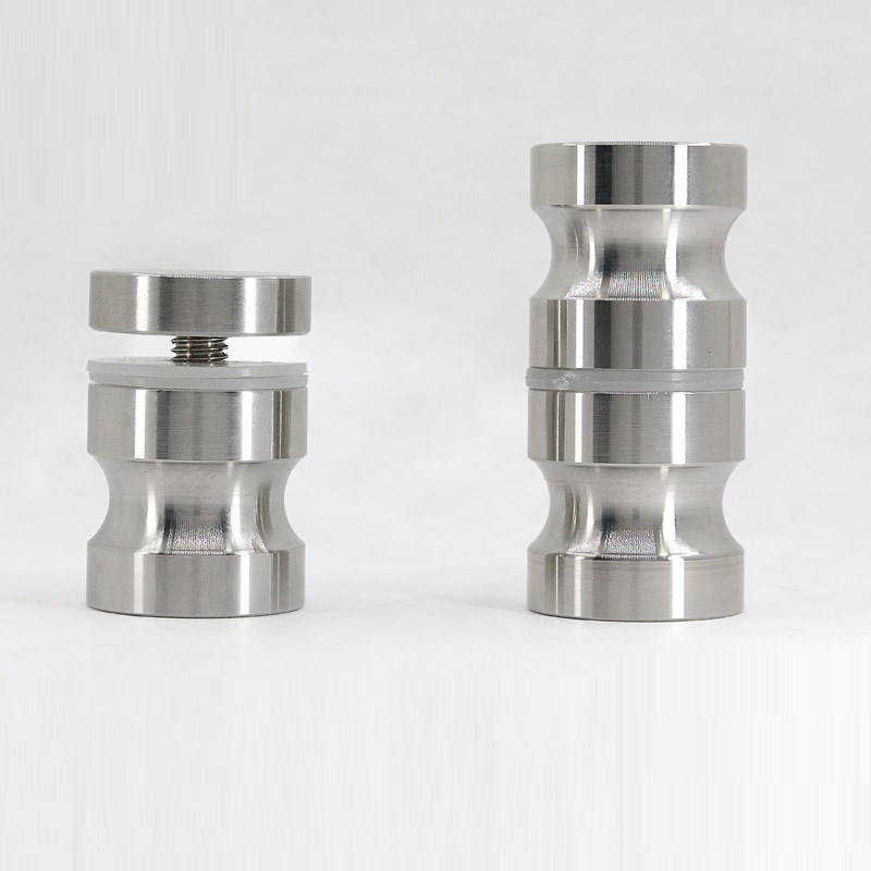 304 Stainless Steel Shower Room Back to Back Push Pull Glas