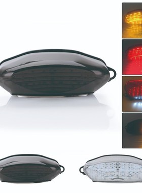 Motorcycler LED Rear Taillight Integrated Turn signal Blinke