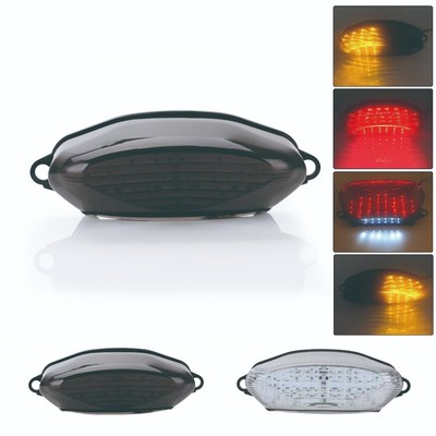 Motorcycler LED Rear Taillight Integrated Turn signal Blinke