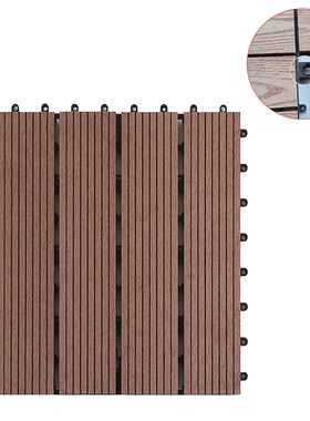 Board Eco-friendly DIY Splicing Floor Decking Garden Balcony