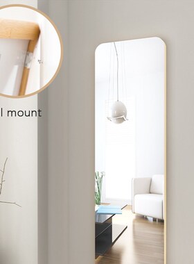 Bathroom wall hanging mirror dressing mirror full body mirr