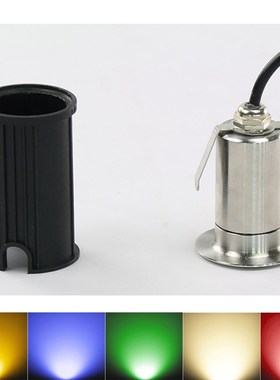 IP68 floor lamp DC12v AC85v-265v1w 3W courtyard lamp lawn la