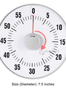 Big Classroom Visual Timer Magnet Medium 60 Minute Time Sile