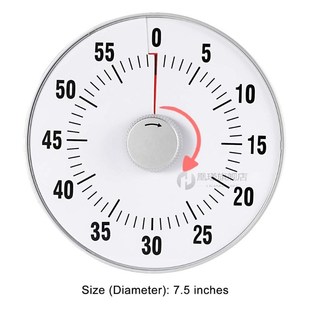 Big Classroom Visual Timer Magnet Medium 60 Minute Time Sile