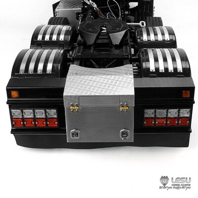LESU Metal Taillight Toolbox 1/14 TAMIYA Scania R620 R470 RC