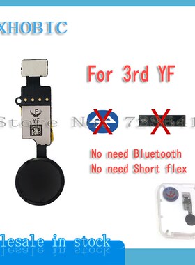 10pcs Universal Home Button Flex Cable For iPhone 7 8 Plus R