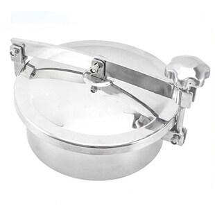 SS304 Round Manway  Manhole Cover Quick Open Hand Hole Roun