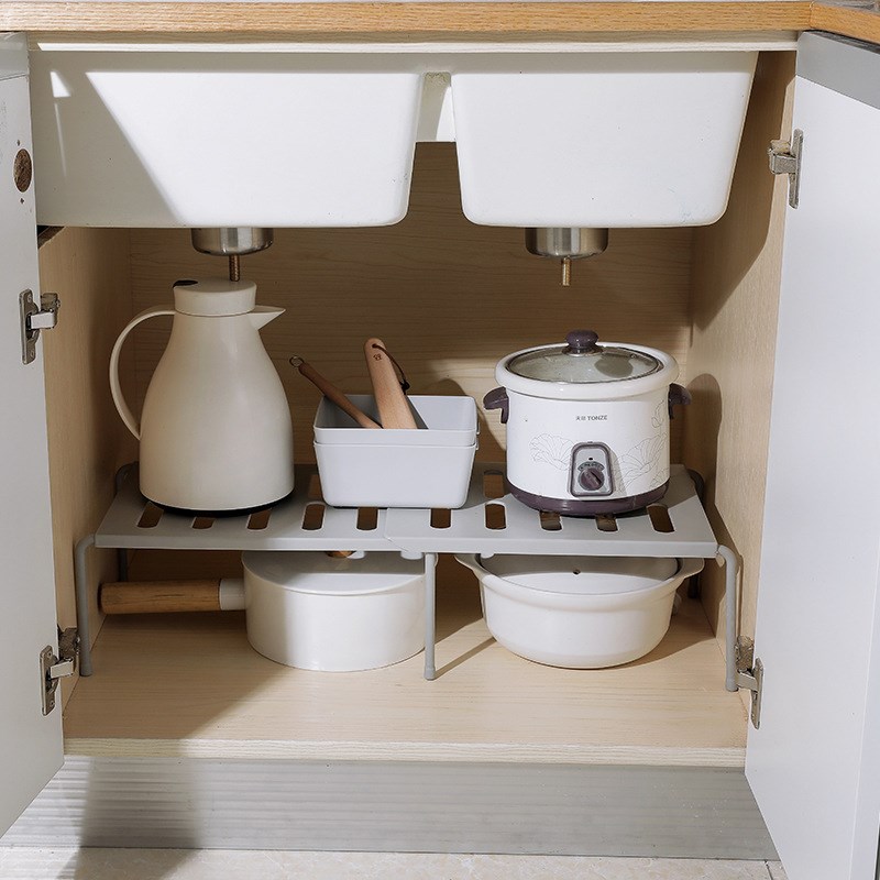 Storage Rack Storage Shelf Kitchen Plate Holder Closet Cabi
