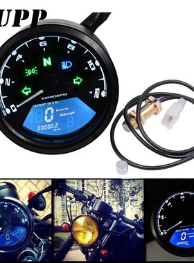 Motorcycle panel Speedometer Night vision dial Odometer LED