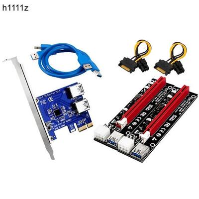 PCI-E Riser PCI Express 1x to 16x Riser Card Adapter PCI-E 1