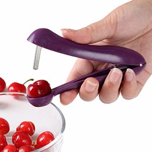 New 5'' Cherry Fruit Kitchen Pitter Remover Olive Corer Remo