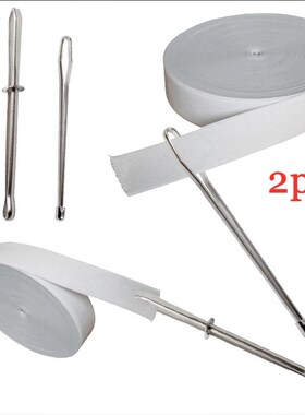 2Pcs Elastic Band/Rope Wearing Threading Guide Forward Devic