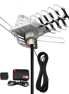 150Miles Outdoor TV Antenna Digital Amplified HDTV Antenna