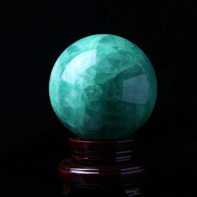 夜明珠天然萤石摆件夜光原石超亮款荧光永久发光石鱼缸景观石正品