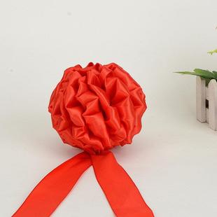 结婚新郎大红花表彰颁奖先进光荣参军表演用胸前结婚绣球大红WHVZ