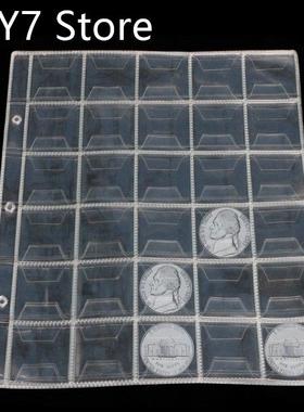 30 Pockets Classic Coin Holders Folder Pages Sheets For Stor