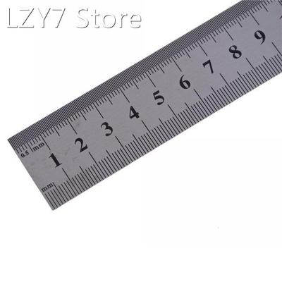 50cm 20inch Stainless Steel Metal Straight Ruler Precision D